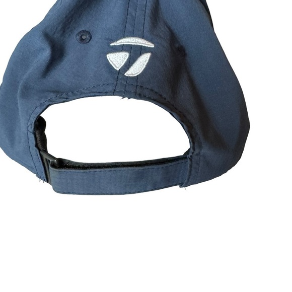 TaylorMade Golf Tour SIM TP5 Hat - Navy Blue- Adjustable - Hook & Loop Golf Hat - Picture 4 of 8